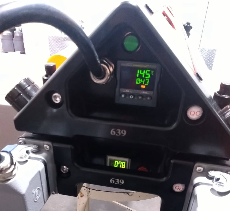 high speed splicing press